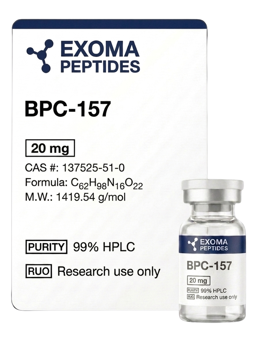 BPC-157 20 mg vial product image for BPC-157 Mexico peptide purchase listing