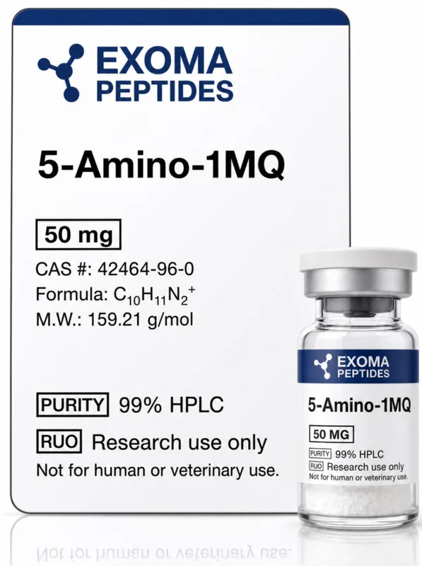 5 amino 1mq source 5-amino-1mq what is it 5-AMINO-1MQ Vial (5mg)