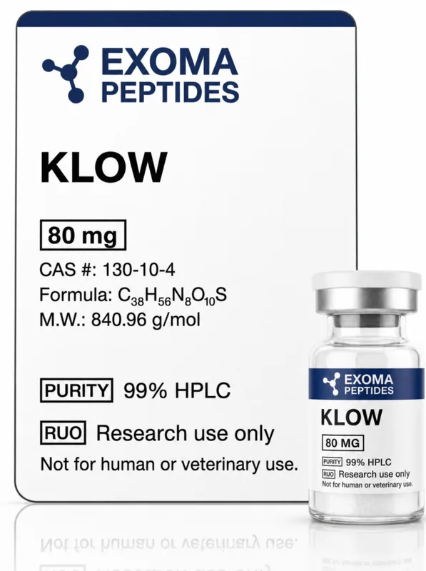 Comprar KLOW México | GHK-Cu + BPC-157 + TB-500 + KPV